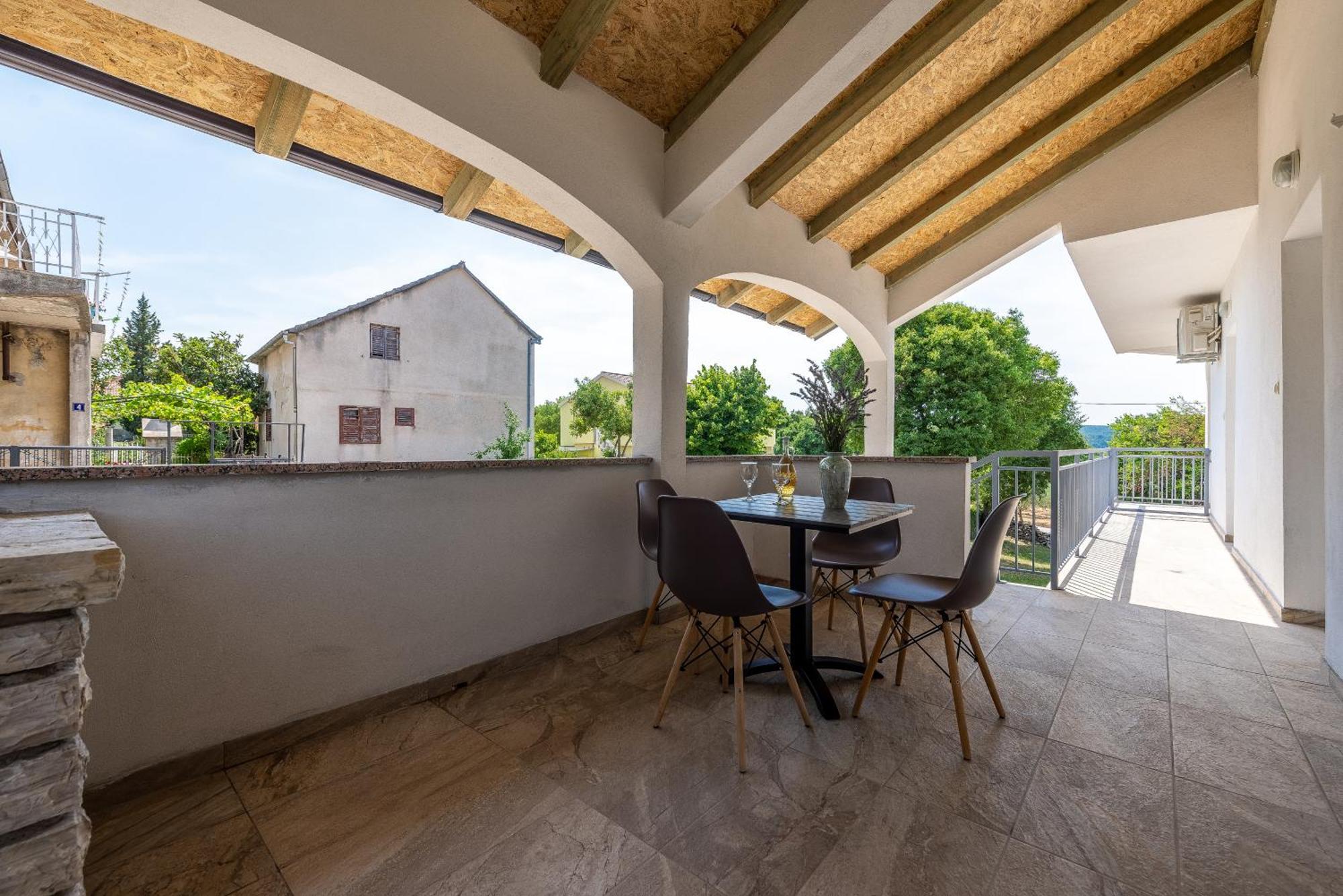 Apartmani Dupor Gornji Karin Buitenkant foto